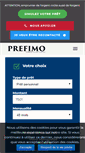 Mobile Screenshot of prefimo.be